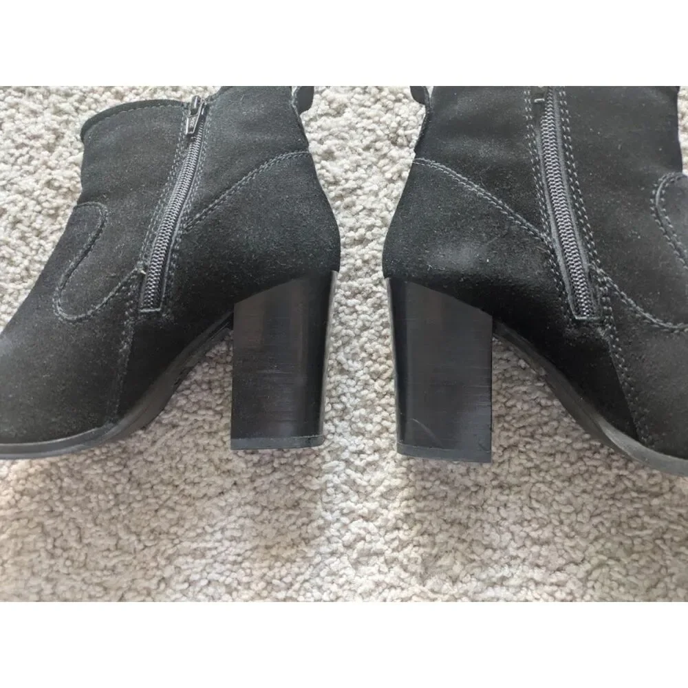 Steve Madden black leather